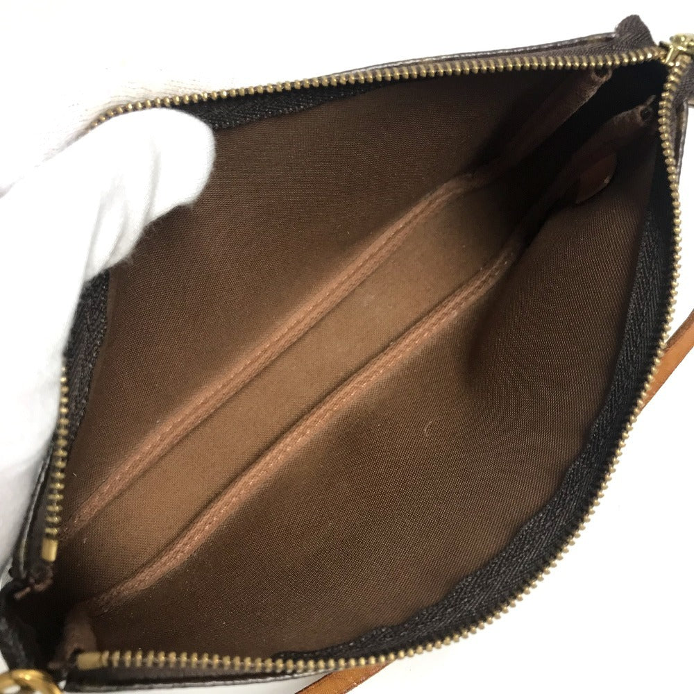 LOUIS VUITTON M51981 モノグラム パンダ 村上隆 ポシェットアクセソワール カバン アクセサリーポーチ ハンドバッグ ショルダーバッグ モノグラムキャンバス レディース ブラウン
