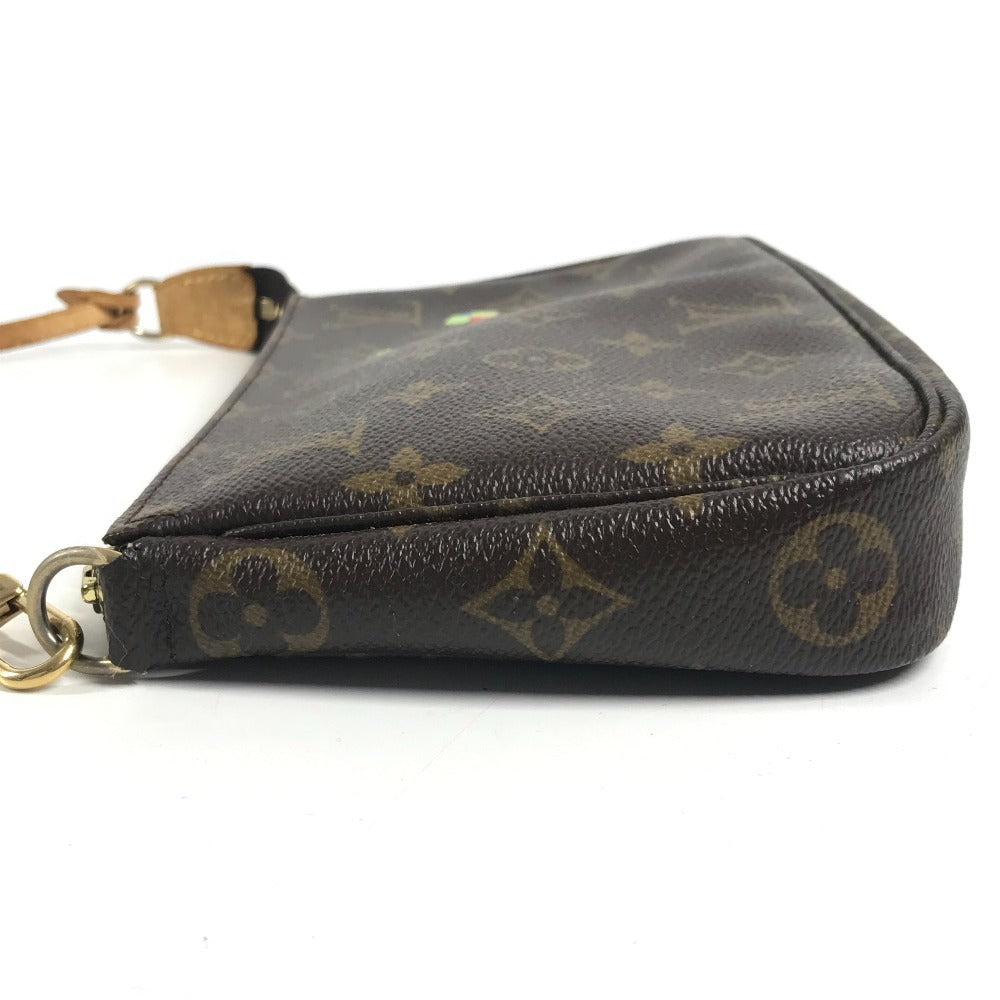 LOUIS VUITTON M51981 モノグラム パンダ 村上隆 ポシェットアクセソワール カバン アクセサリーポーチ ハンドバッグ ショルダーバッグ モノグラムキャンバス レディース ブラウン