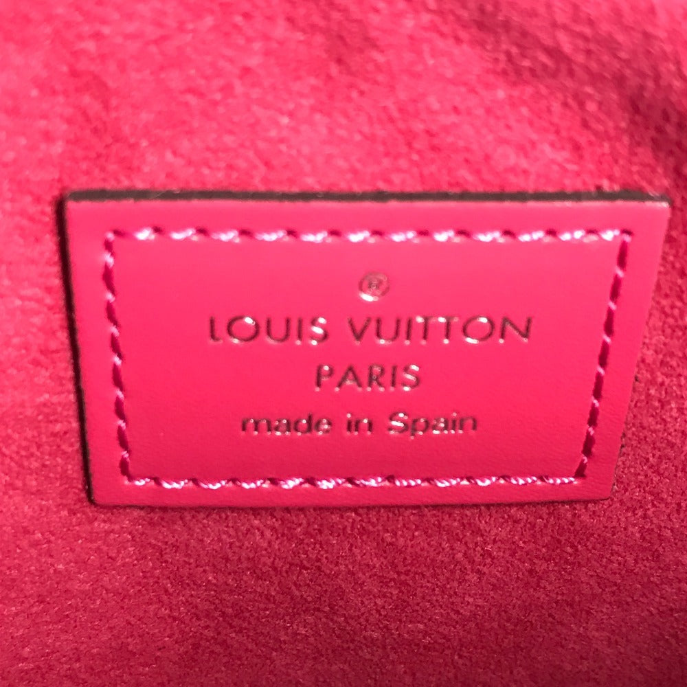 LOUIS VUITTON M62253 エピ ポシェット プラット カバン セカンドバッグ ポーチ クラッチバッグ エピレザー レディース コクリコ ピンク