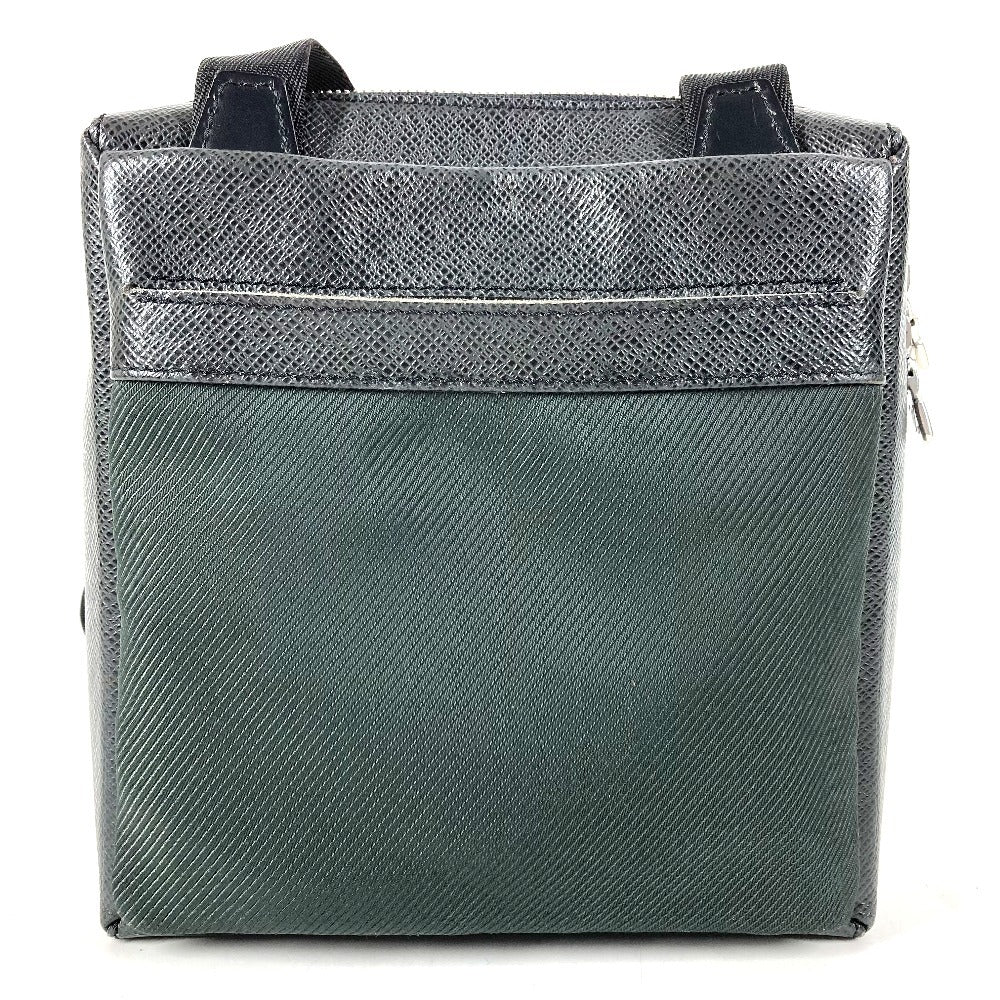 LOUIS VUITTON M30902 タイガ サヤン 斜め掛け ポシェット カバン ショルダーバッグ レザー/ナイロン ユニセックス カーキ