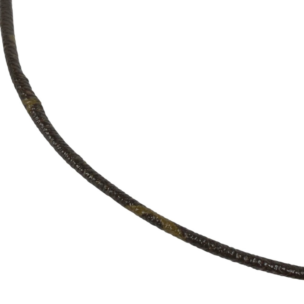 LOUIS VUITTON M65495 モノグラム パンダンティフフルールモノグラム チョーカー アクセサリー ネックレス モノグラムキャンバス ユニセックス ブラウン