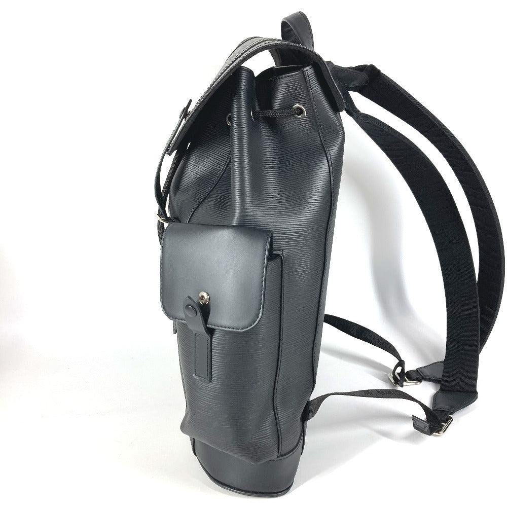 LOUIS VUITTON M53413 エピ Supreme シュプリームコラボ クリストファーPM バックパック クリストファー PM カバン リュックサック エピレザー メンズ ノワール ブラック