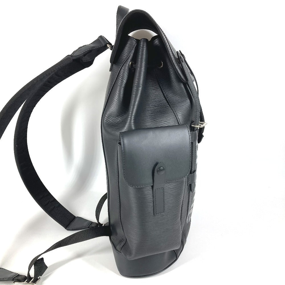 LOUIS VUITTON M53413 エピ Supreme シュプリームコラボ クリストファーPM バックパック クリストファー PM カバン リュックサック エピレザー メンズ ノワール ブラック