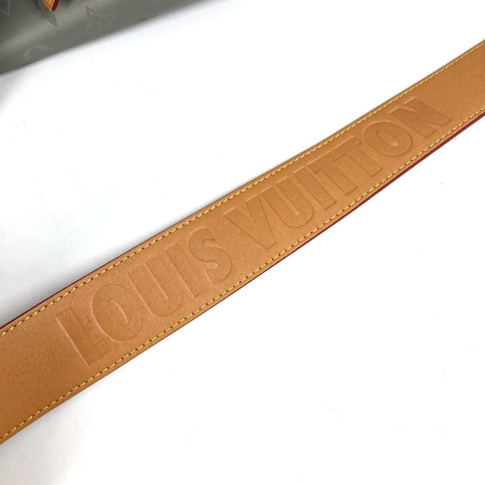 LOUIS VUITTON M43886 モノグラムチタニウム キーポル バンドリエール 50 カバン 旅行バッグ トラベルバッグ ハンドバッグ 2WAYバッグ ショルダーバッグ ボストンバッグ レザー/キャンバス メンズ グレー