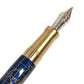 PARKER 世界1300本限定 創業130周年記念 クラフトオブトラベリング デュオフォールド ペン 筆記用具 ステーショナリー 万年筆 ユニセックス ブルー