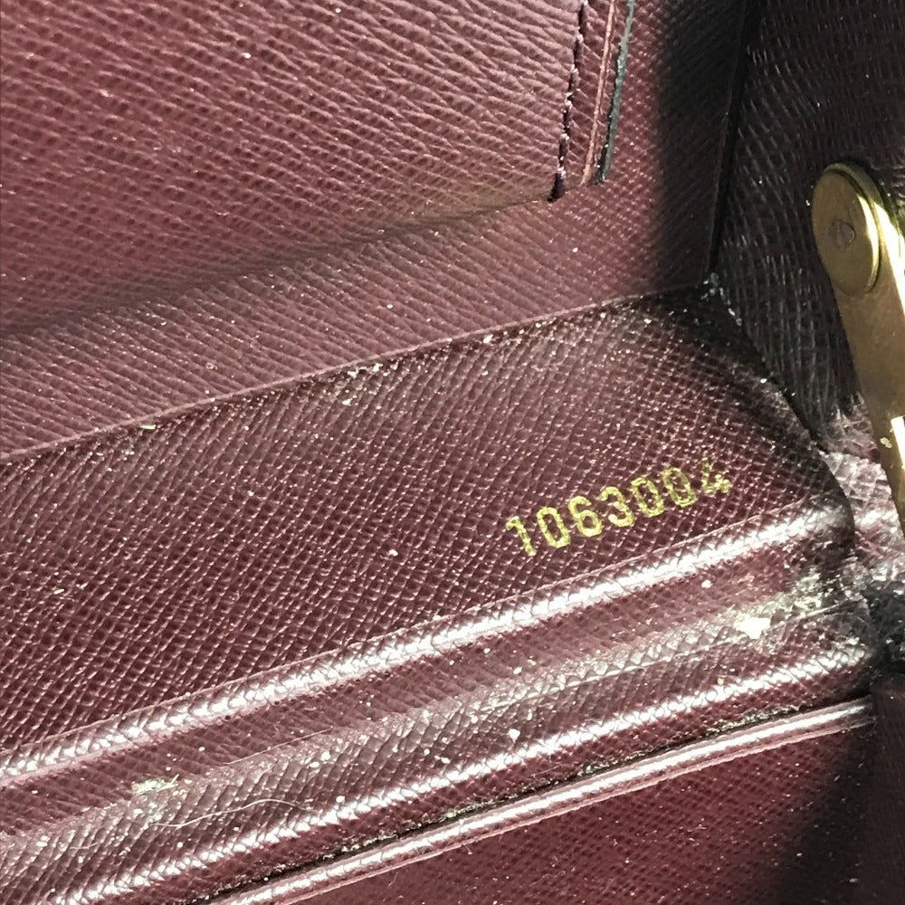LOUIS VUITTON M30006 タイガ プレジデント ハンドバッグ カバン ビジネスバッグ ボックス BOX トランク タイガレザー ユニセックス アカジュー パープル