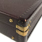 LOUIS VUITTON M30006 タイガ プレジデント ハンドバッグ カバン ビジネスバッグ ボックス BOX トランク タイガレザー ユニセックス アカジュー パープル