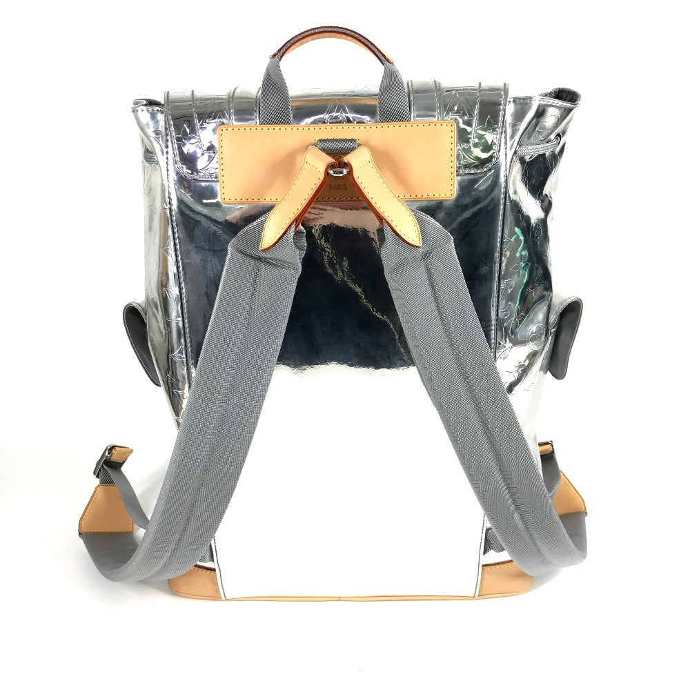 LOUIS VUITTON M58756 モノグラムミラー バックパックPM バックパック PM バックパック カバン リュックサック レザー ユニセックス シルバー