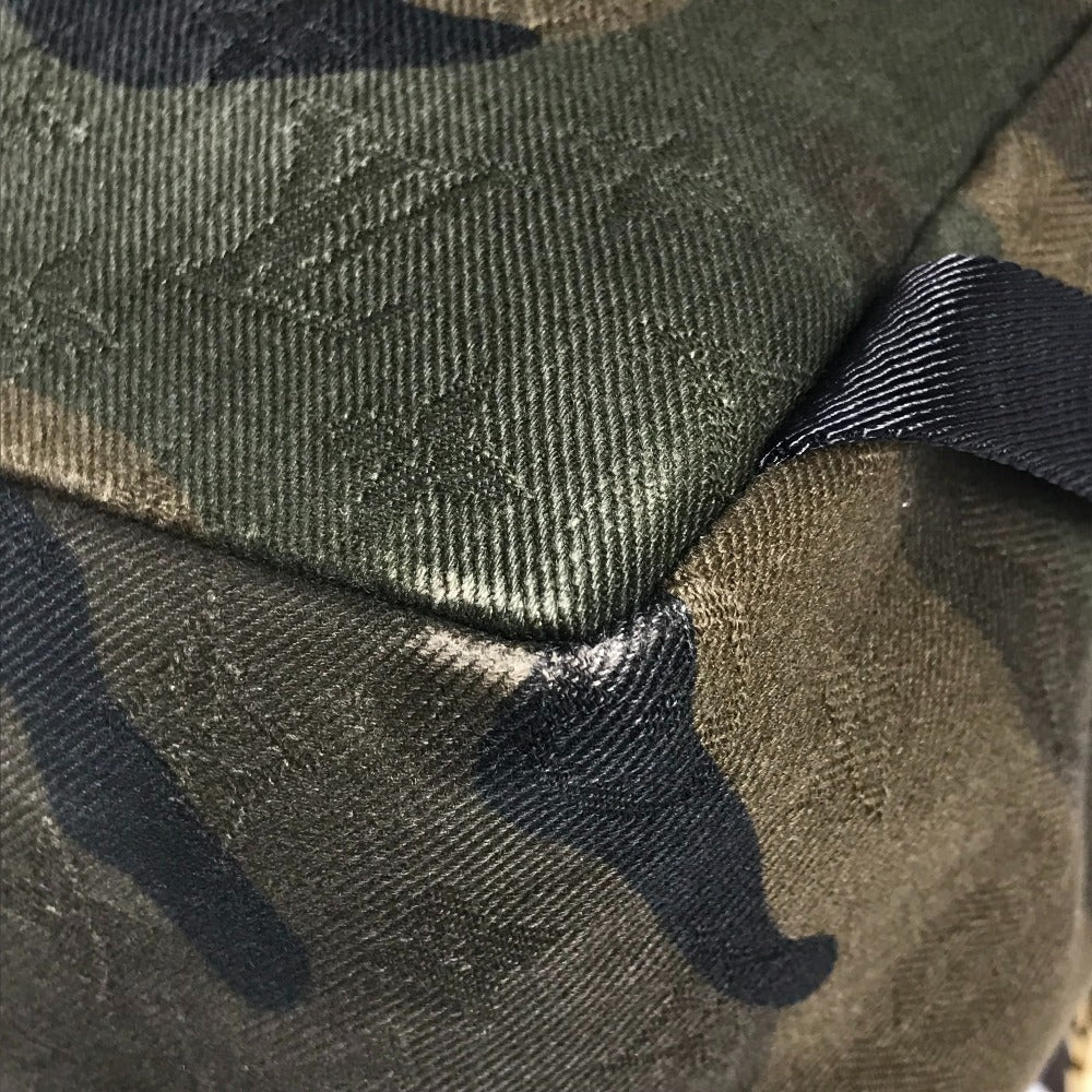LOUIS VUITTON M44200 Supreme シュプリーム コラボ アポロ カバン バックパック カモフラ 迷彩 リュックサック キャンバス メンズ グリーン