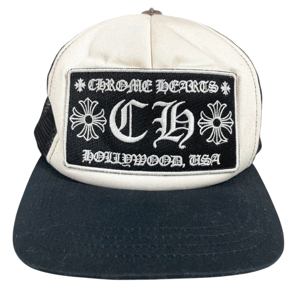CHROME HEARTS CHロゴ 帽子 キャップ帽 ベースボール メッシュ キャップ コットン ユニセックス ブラック
