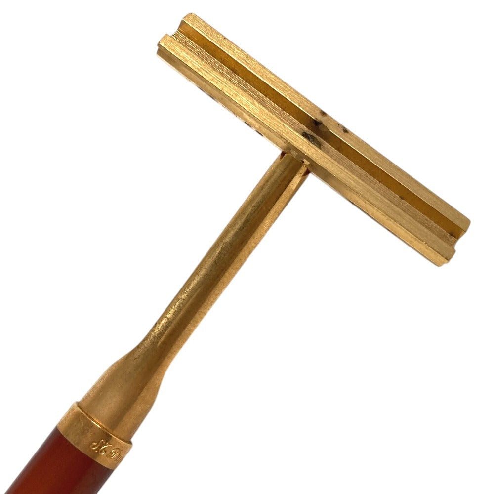 S.T.Dupont ヴィンテージ 剃刀 カミソリ かみそり インテリア 雑貨 メタル ユニセックス ゴールド
