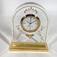 MIKIMOTO Set of 2 Photo Frames and Watches Table clock & photo frame set Pearl Table clock Glass clear/Gold Used