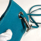 HERMES Shoulder Bag Crossbody Bag with Strap Vespa Smartphone pouch, mobile phone Pouch Chevre blue Used