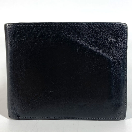 HERMES MC2 Thales Compact wallet Folded wallet Leather Black Used