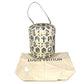 LOUIS VUITTON R95483 Interior decoration, ornament, light, electric, portable lantern Lantern PM, made by Zanellato/Boltotto. Object Nomad object Leather / Glass milk White Used