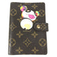 LOUIS VUITTON R20011 Monogram Panda by Takashi Murakami AgendaPM Agenda PM System notebook stationery Notebook cover MonogramCanvas Brown Used