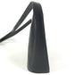 Dior vintage CD logo Bag Crossbody Pochette Shoulder Bag Leather Black Used