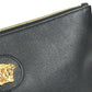 VERSACE Medusa logo (3D) Bag with Strap Cluch Bag Pouch Clutch bag Leather Black/Gold Used