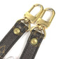 LOUIS VUITTON 不明 Non-adjustable Monogram bag Shoulder strap MonogramCanvas Brown Used