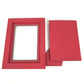 LOUIS VUITTON GI0093 LV logo photo frame photo stand Photo frame Leather Red Used