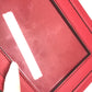 LOUIS VUITTON GI0093 LV logo photo frame photo stand Photo frame Leather Red Used