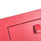 LOUIS VUITTON GI0093 LV logo photo frame photo stand Photo frame Leather Red Used