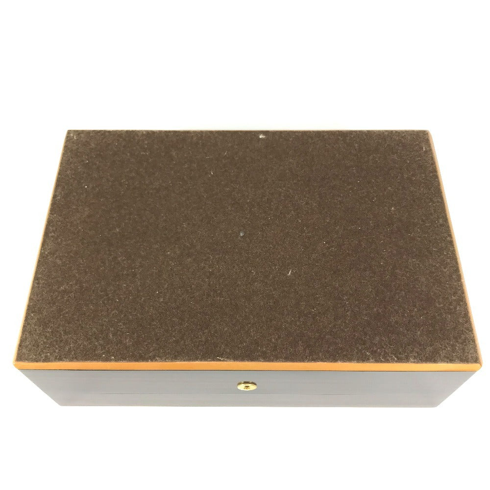 LOUIS VUITTON M58562 Coffret 75 Cigars Coffret 75 Cigars Humidor Cigar Case, Cigar Case, Smoke Interior Decor Cigarette case Wood Brown Used