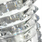 Baccarat interior Arlucan Flower base vase Glass clear Used
