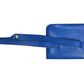 HERMES vintage PochetteGreen Pochette Green Waist Pouch Bag Mini Bag Flap Belt Bag body bag Leather blue Used