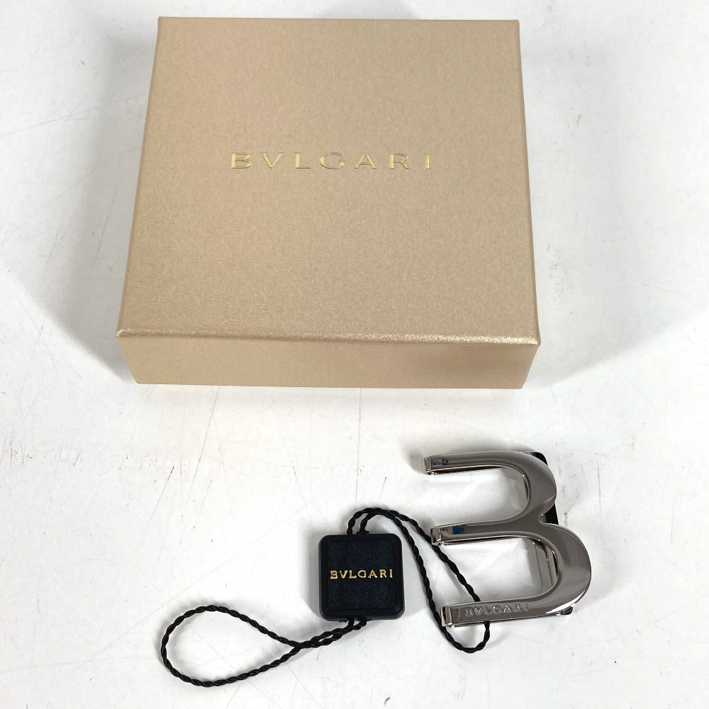 BVLGARI Money clip logo wallet Money clip Metal Silver Used