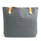HERMES Amedaba Cabas Du Poche Tote Bag shoulder bag Shoulder Bag cotton gray Used