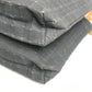 HERMES Amedaba Cabas Du Poche Tote Bag shoulder bag Shoulder Bag cotton gray Used