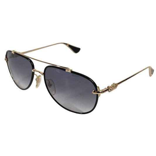 CHROME HEARTS logo SPINNER glasses glasses eyewear glasses glasses Metal / Plastic Black/Gold Used