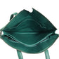 BVLGARI S.Bulgari logo Crossbody Bag Pochette Shoulder Bag PVC/Leather Shoulder Bag Leather Black/Green Used