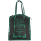 BVLGARI S.Bulgari logo Crossbody Bag Pochette Shoulder Bag PVC/Leather Shoulder Bag Leather Black/Green Used