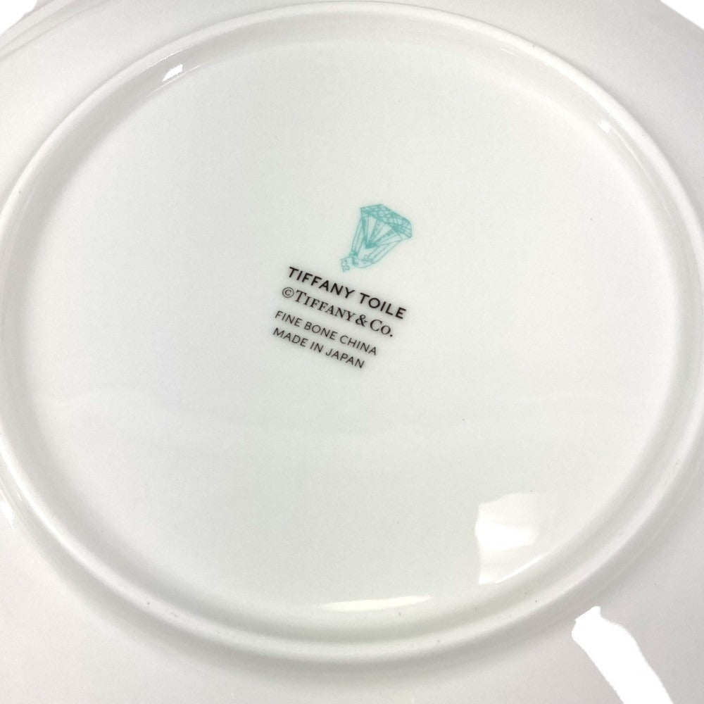 TIFFANY&Co. 74156002 plate tableware interior Set of 6 dessert plates TIFFANY&Co. Toiletry The dishes Multicolore Used