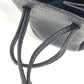 HERMES Vespa Drawstring pouch for small items Pouch Leather Black Used