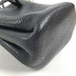 HERMES Vespa Drawstring pouch for small items Pouch Leather Black Used