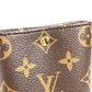 LOUIS VUITTON GI1365 Monogram Sunglasses pouch glasses glasses eyewear Pouch MonogramCanvas Brown Used