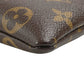 LOUIS VUITTON GI1365 Monogram Sunglasses pouch glasses glasses eyewear Pouch MonogramCanvas Brown Used
