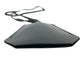 HERMES vintage Clochette Keyring Bag Charm Leather Necklace Leather Black Used