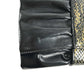 FENDI vintage ribbon Vintage Genuine Leather 2-Way Shoulder Bag Pochette Clutch Bag Crossbody Bag Clutch bag Leather Black Used