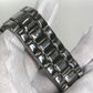 Emporio Armani AR-0680 Classic series quartz Wristwatch Stainless Steel Black Used