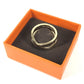 HERMES Ryuban Accessories fashion accessories Scarf ring Metal Gold Used