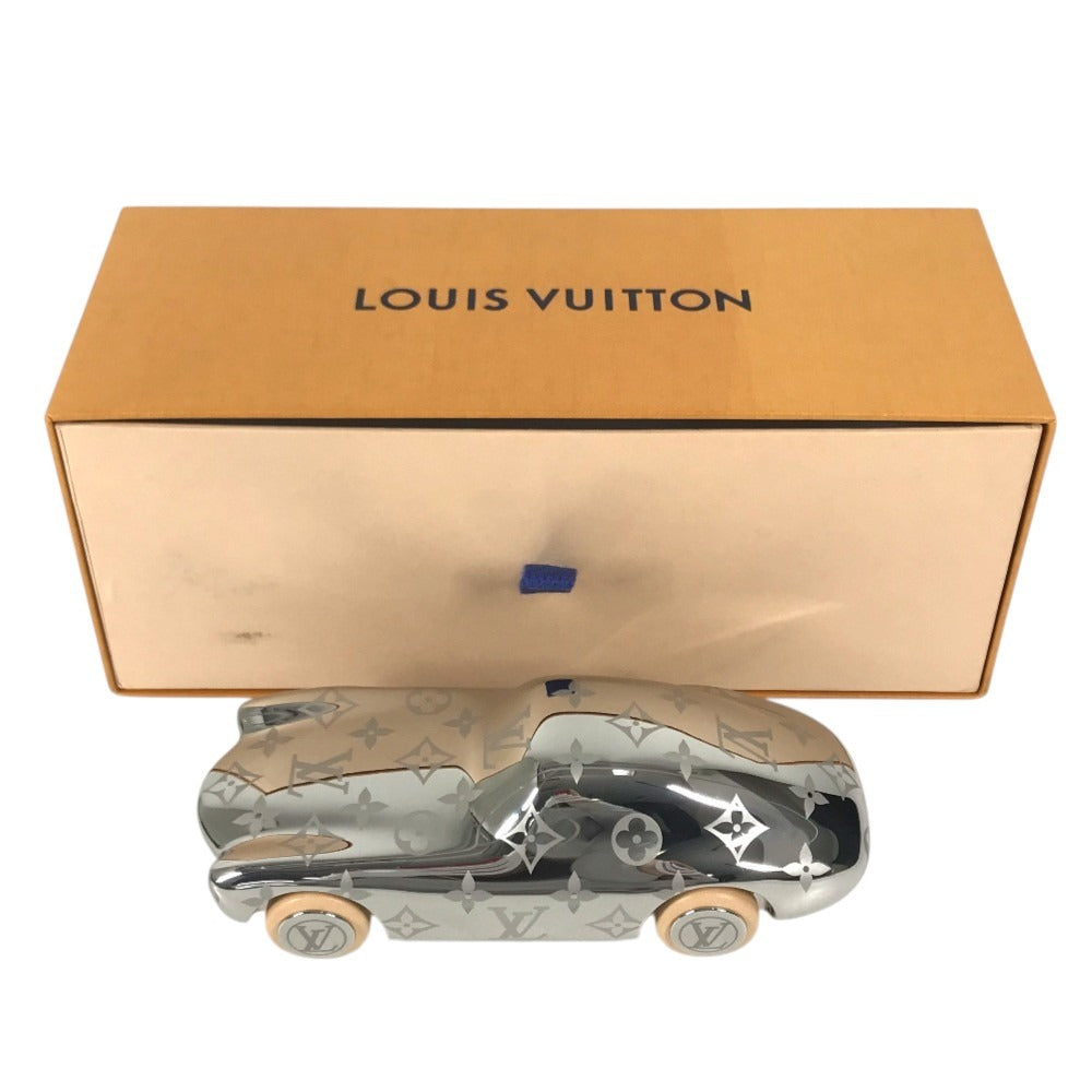 LOUIS VUITTON GI0304 Monogram Object Press Papier VVV Not for sale Car CAR object Metal Silver Used