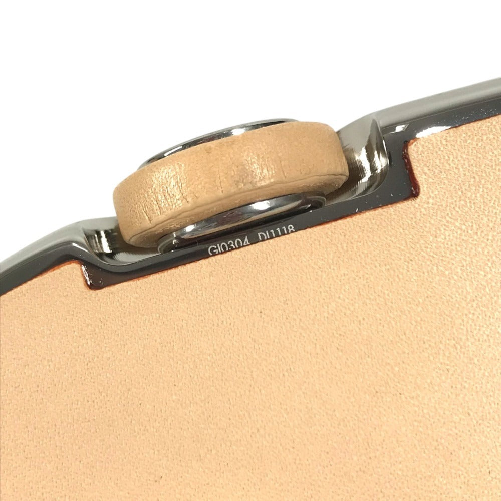 LOUIS VUITTON GI0304 Monogram Object Press Papier VVV Not for sale Car CAR object Metal Silver Used