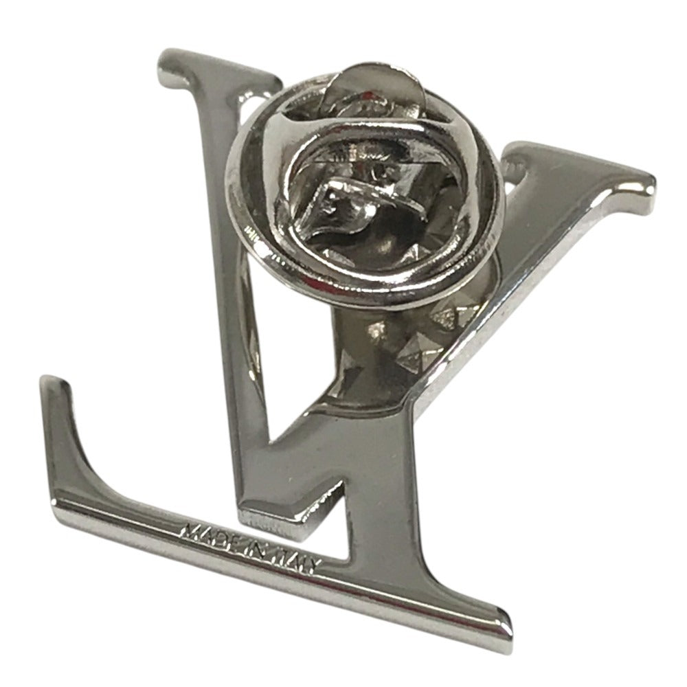 LOUIS VUITTON M63476 2018 TIME CAPSULE Exhibition Hankyu Limited Edition Trunk & Airplane & LV Logo Accessory 3-piece set Brooch Metal Multicolore/Silver Used