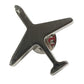 LOUIS VUITTON M63476 2018 TIME CAPSULE Exhibition Hankyu Limited Edition Trunk & Airplane & LV Logo Accessory 3-piece set Brooch Metal Multicolore/Silver Used