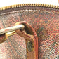 ETRO Paisley pattern Shoulder bag, cylindrical shape Hand Bag Leather/Canvas Brown Used