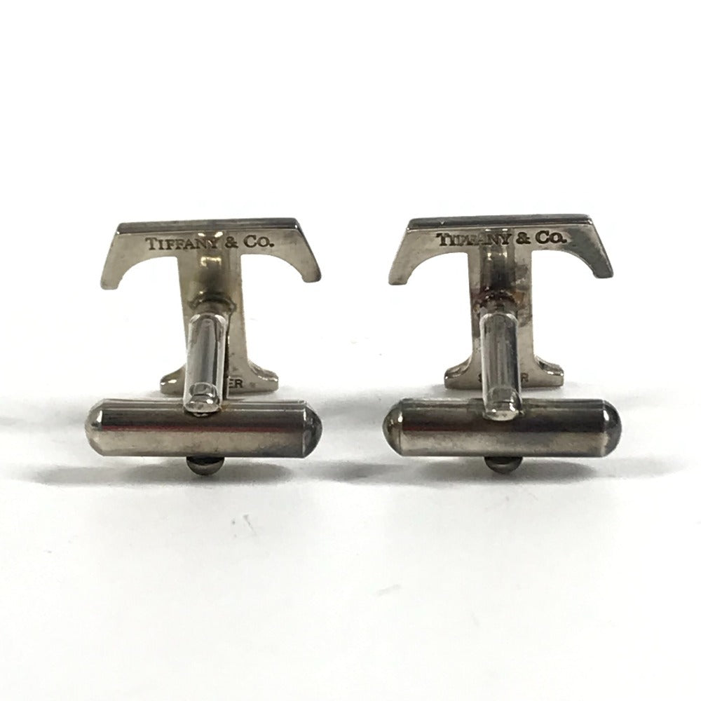 TIFFANY&Co. T logo Accessories cuffs SV925 Silver Used